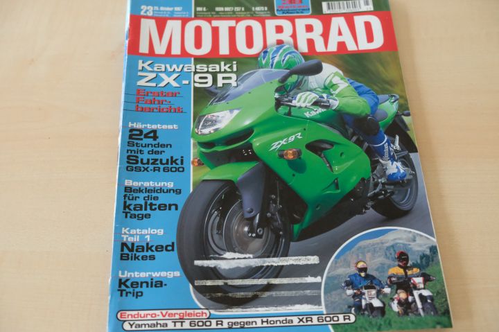 Deckblatt Motorrad (23/1997)