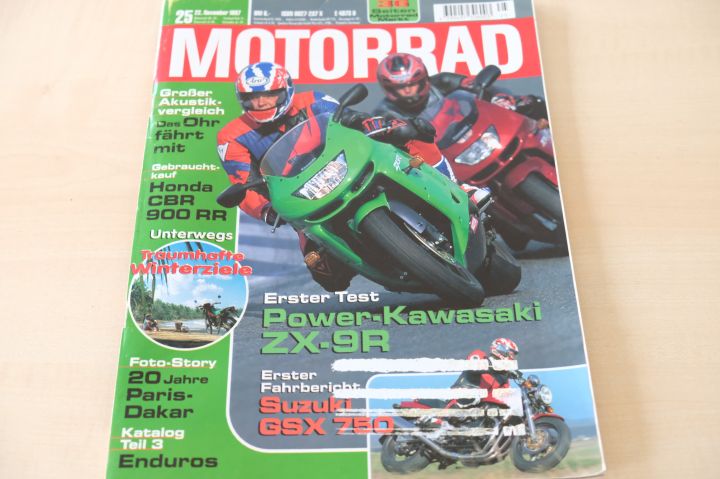 Deckblatt Motorrad (25/1997)