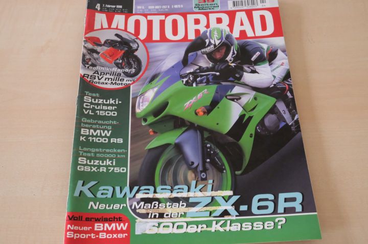 Deckblatt Motorrad (04/1998)