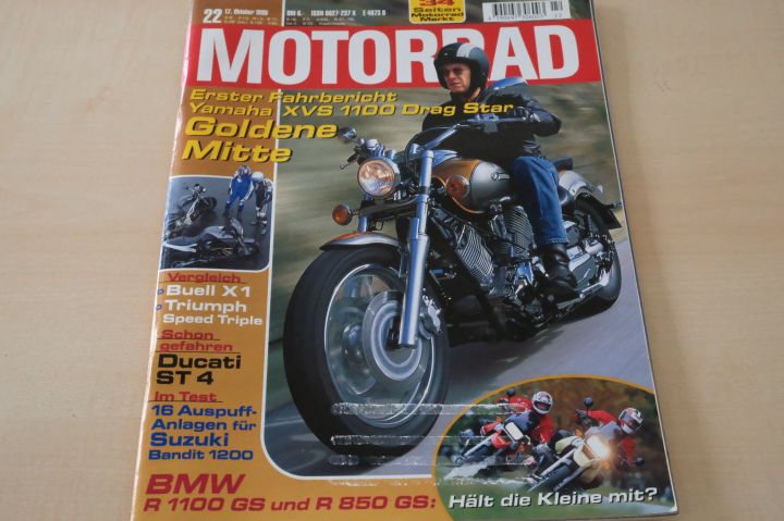 Deckblatt Motorrad (22/1998)