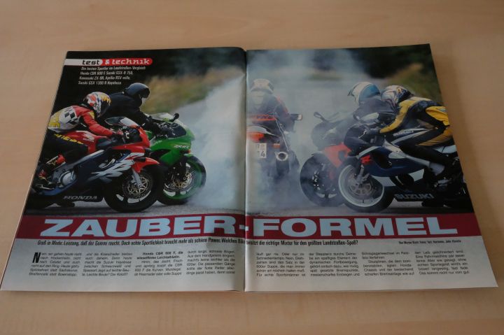 Aprilia RSV mille mit 118PS Literaturpaket - 2 komplette