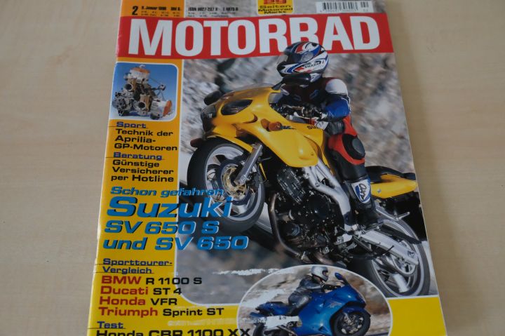 Deckblatt Motorrad (02/1999)