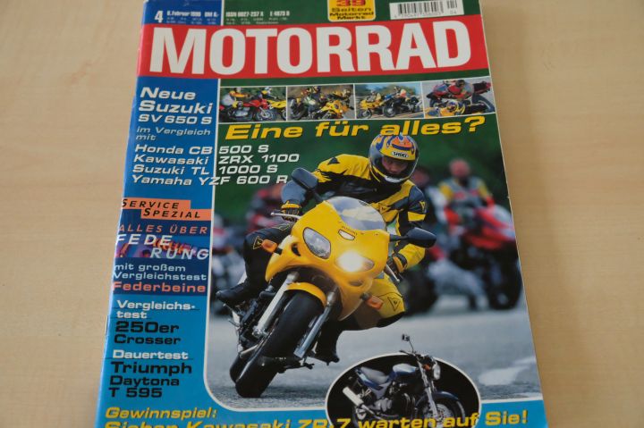 Deckblatt Motorrad (04/1999)