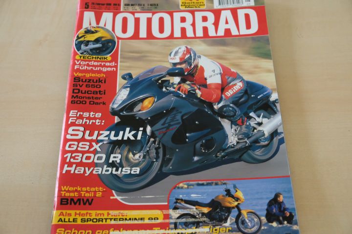 Deckblatt Motorrad (05/1999)