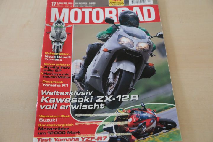 Deckblatt Motorrad (17/1999)