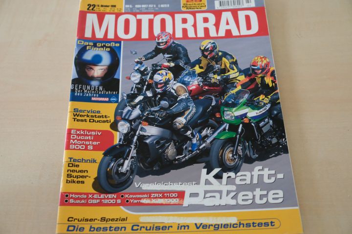 Deckblatt Motorrad (22/1999)