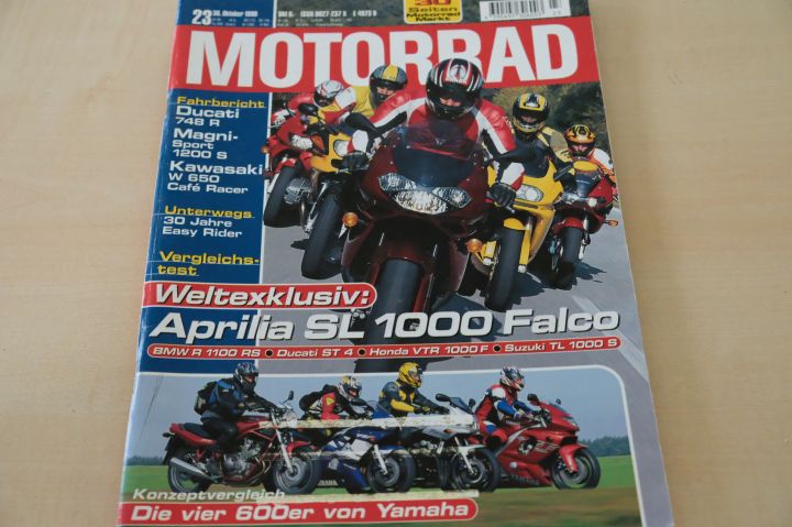 Deckblatt Motorrad (23/1999)