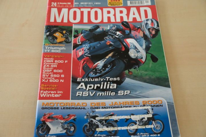 Deckblatt Motorrad (24/1999)