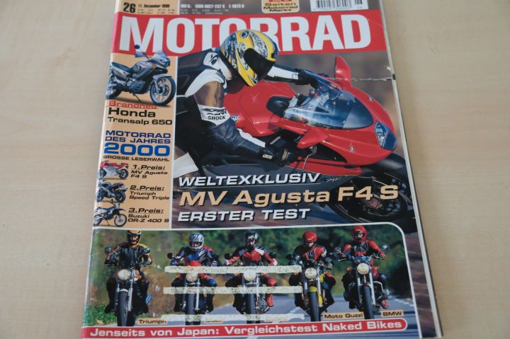Deckblatt Motorrad (26/1999)