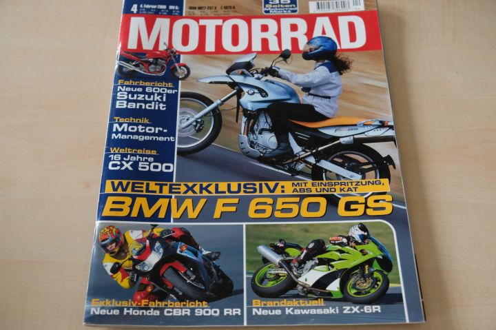 Deckblatt Motorrad (04/2000)