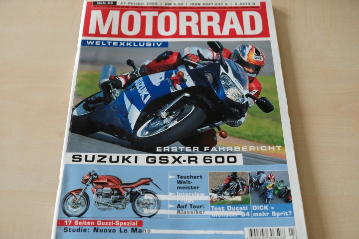 Deckblatt Motorrad (23/2000)