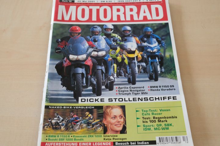 Deckblatt Motorrad (12/2001)