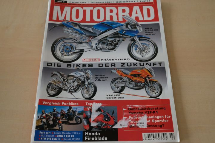 Deckblatt Motorrad (02/2002)
