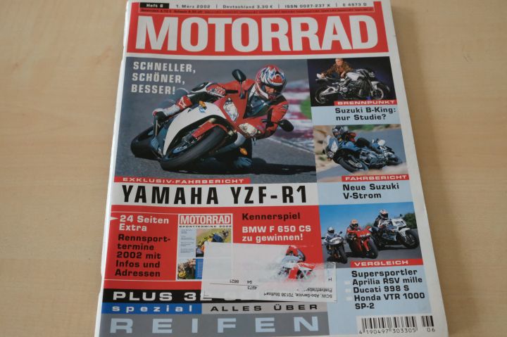 Deckblatt Motorrad (06/2002)