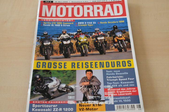 Motorrad 08/2002