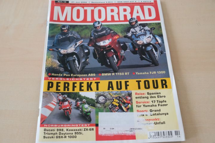 Deckblatt Motorrad (14/2002)