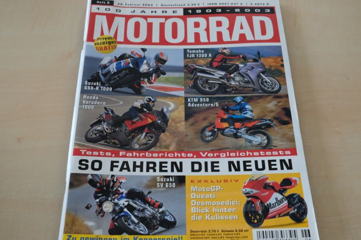 Motorrad 06/2003