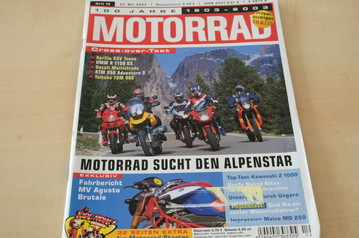 Motorrad 12/2003