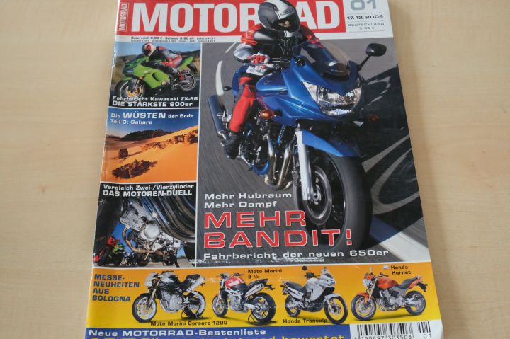 Deckblatt Motorrad (01/2004)