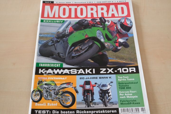 Deckblatt Motorrad (02/2004)