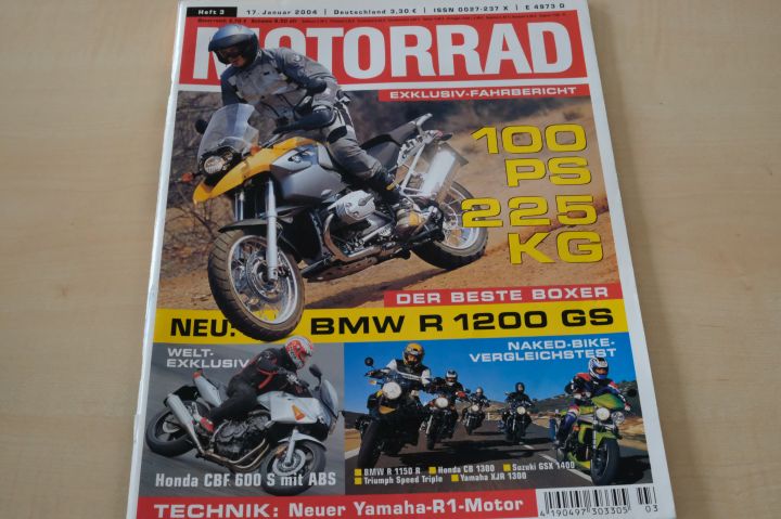 Deckblatt Motorrad (03/2004)