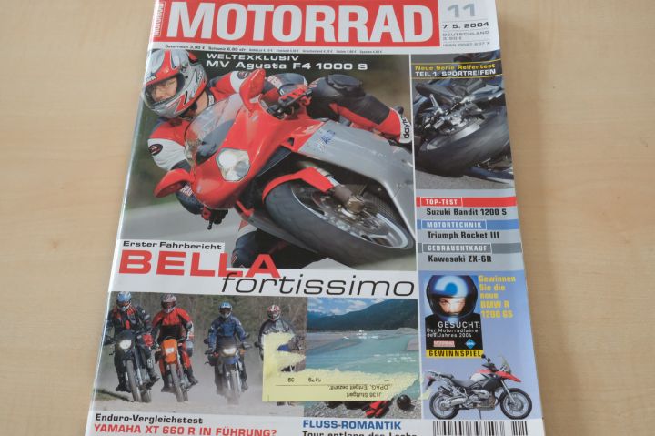 Deckblatt Motorrad (11/2004)