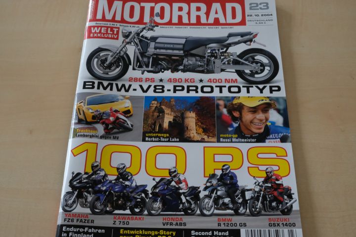 Deckblatt Motorrad (23/2004)