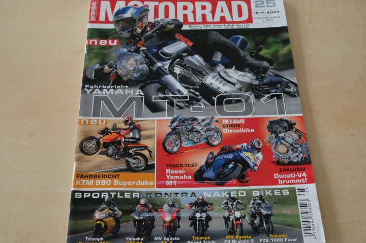 Deckblatt Motorrad (25/2004)