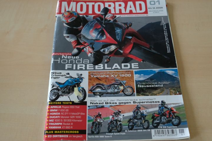 Deckblatt Motorrad (01/2005)