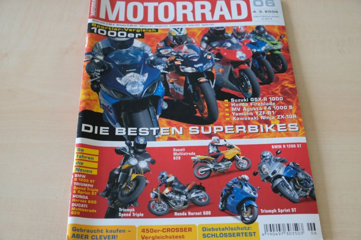Deckblatt Motorrad (06/2005)