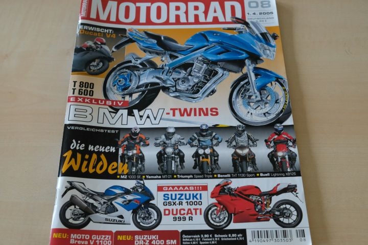 Motorrad 08/2005