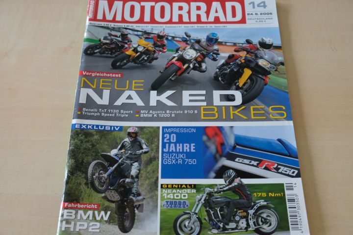 Deckblatt Motorrad (14/2005)