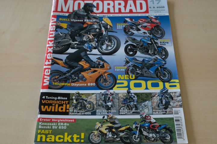 Deckblatt Motorrad (17/2005)
