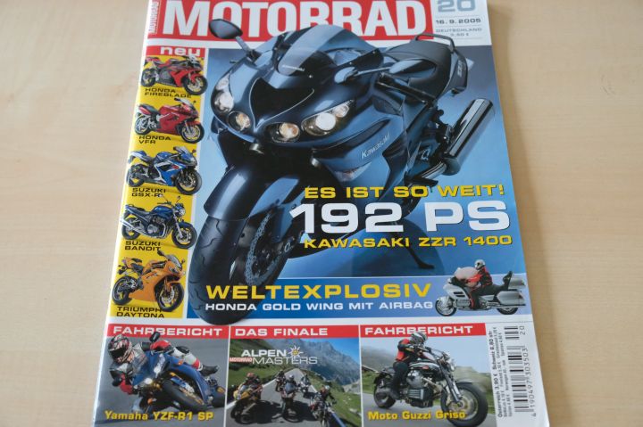 Deckblatt Motorrad (20/2005)