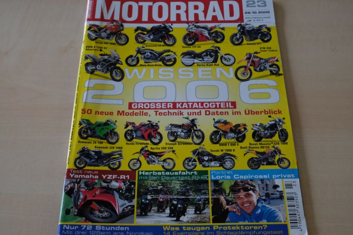 Deckblatt Motorrad (23/2005)
