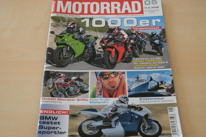 Deckblatt Motorrad (05/2006)