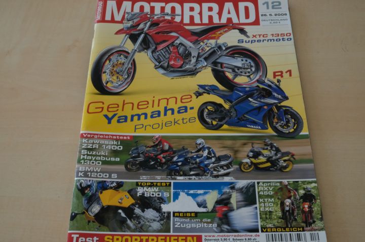 Deckblatt Motorrad (12/2006)