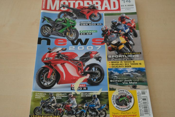 Deckblatt Motorrad (14/2006)