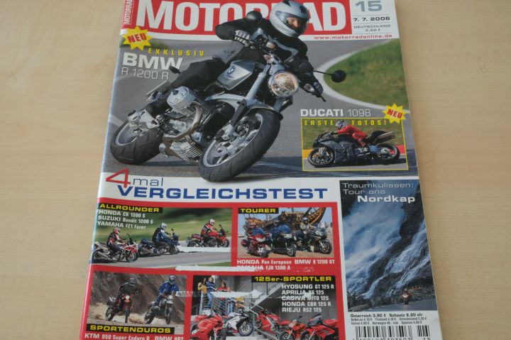 Deckblatt Motorrad (15/2006)