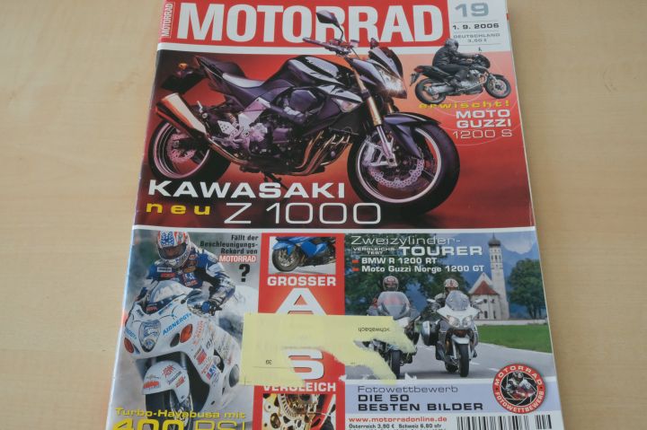 Deckblatt Motorrad (19/2006)