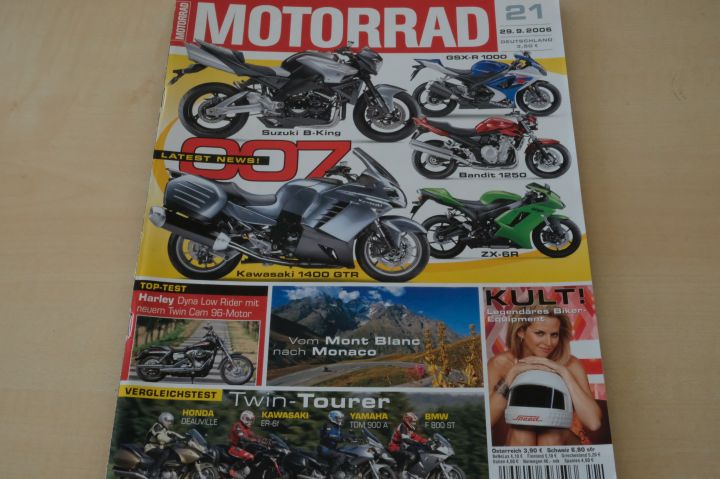 Deckblatt Motorrad (21/2006)