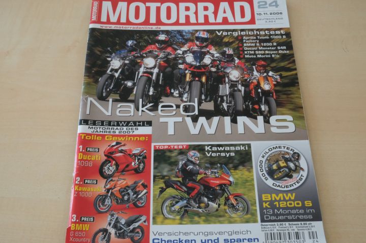 Deckblatt Motorrad (24/2006)
