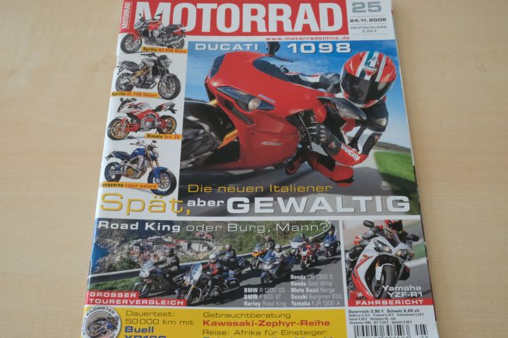 Deckblatt Motorrad (25/2006)