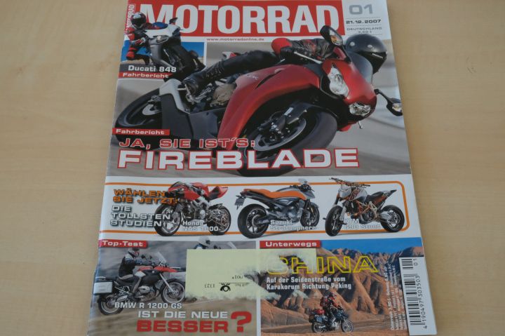 Motorrad 01/2007