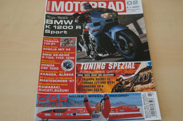 Deckblatt Motorrad (02/2007)