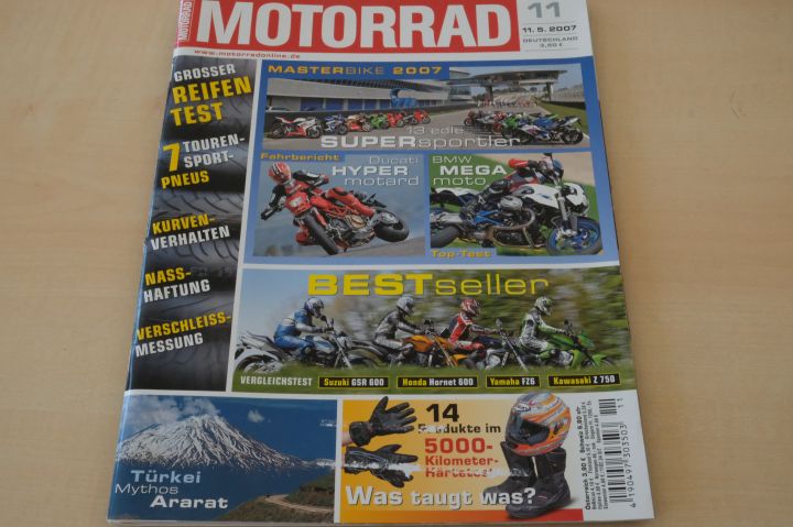 Deckblatt Motorrad (11/2007)