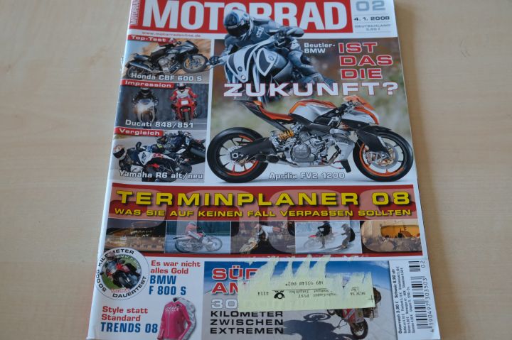 Deckblatt Motorrad (02/2008)