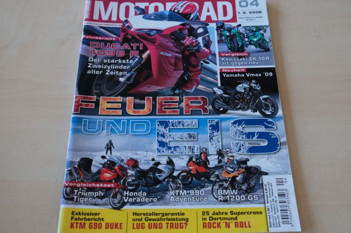 Deckblatt Motorrad (04/2008)