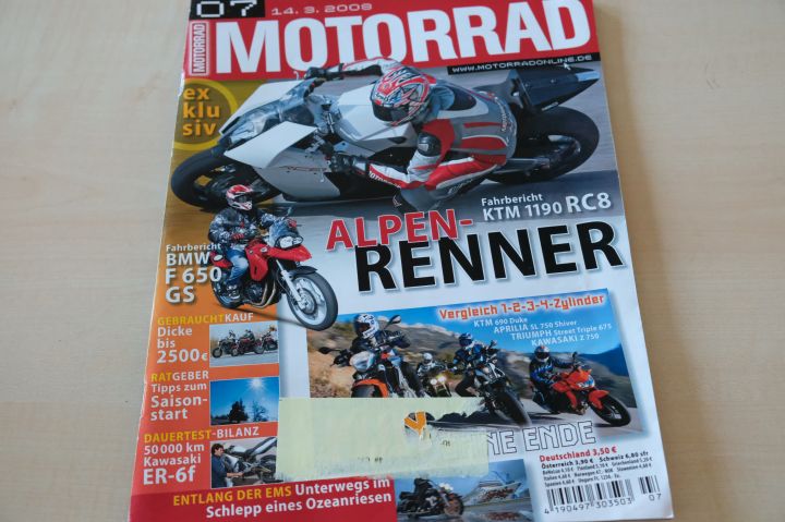 Motorrad 07/2008