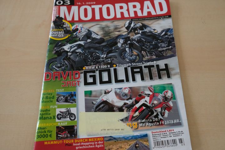 Deckblatt Motorrad (03/2009)
